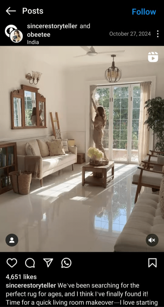 Soft Furnishing Reel 1