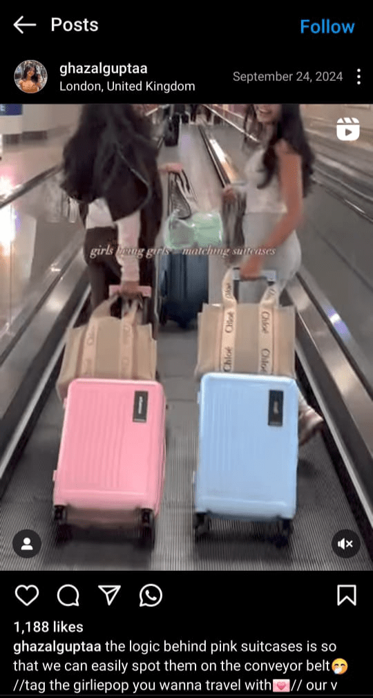 Travelling Essentials and Packing Reel 1