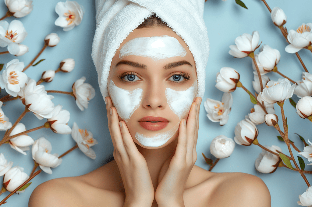 ai generated, woman, skin care, beauty, flowers, treatment, cosmetics, wellness, face, nature, maintenance, portrait, skin care, skin care, skin care, skin care, skin care-8626807.jpg
