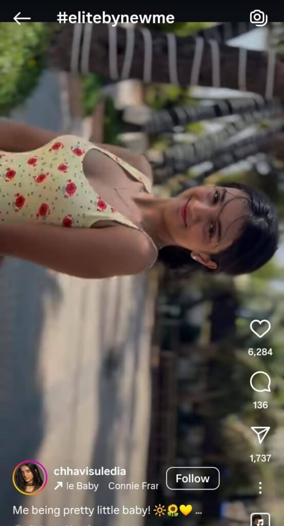Chhavi Suledia representing carefree Gen Z fashion for #ELITEbyNEWME