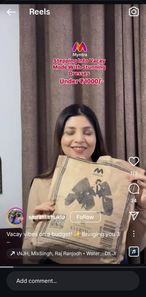 Smrati styles vacation-ready looks on a budget, twirling outdoors in bright, summery dresses from Myntra.