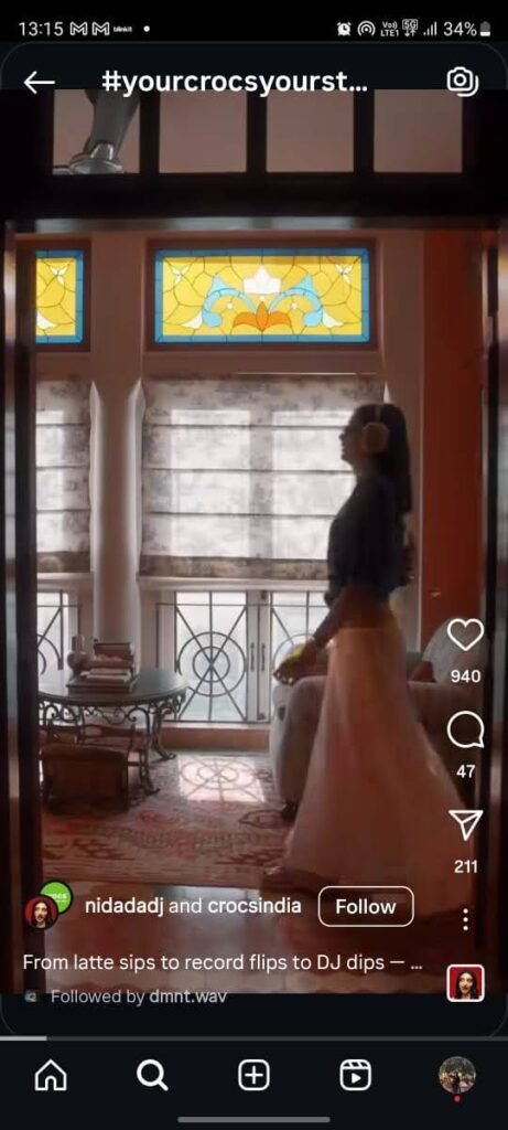 Nida vibing from chill mornings to DJ nights in Crocs.