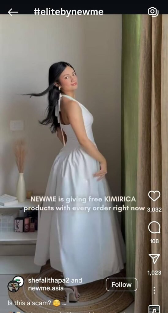 Shefali Thapa brings elegance and grace to NewMe’s fashion drop