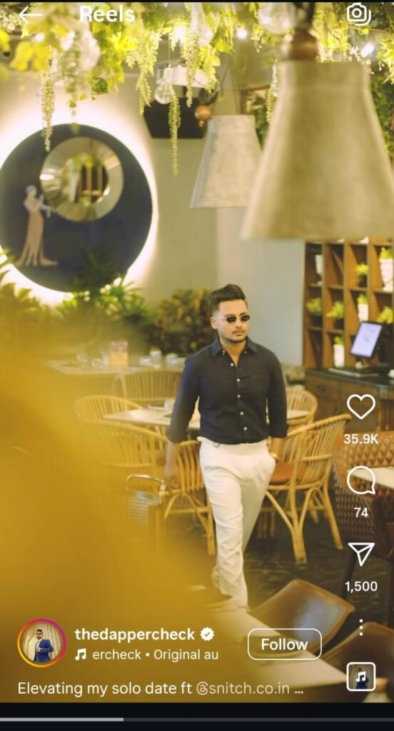 Solo date look with Snitch – smooth transitions, luxe vibes